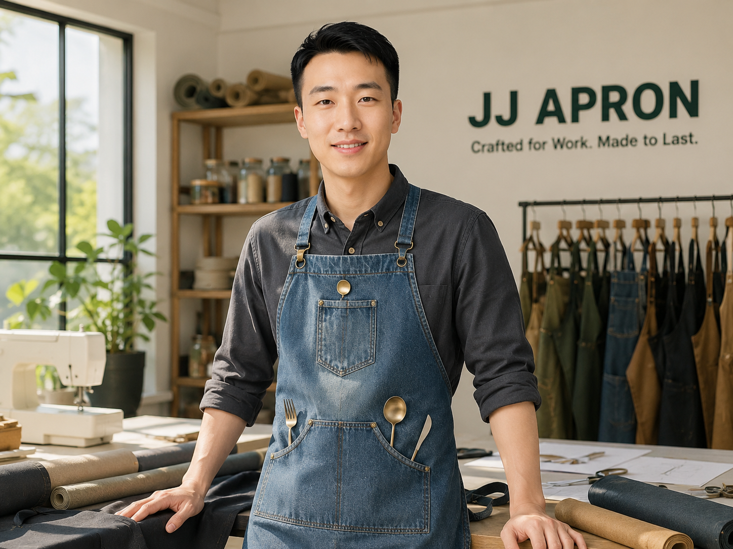 JJ Apron factory contact and custom apron service