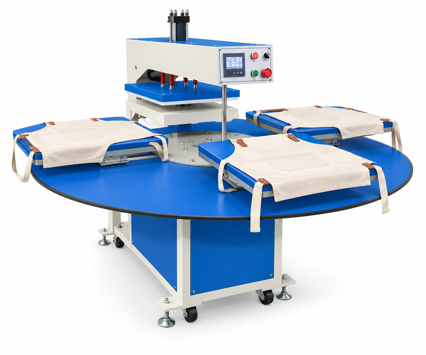 JC-25Y automatic four station heat press machine
